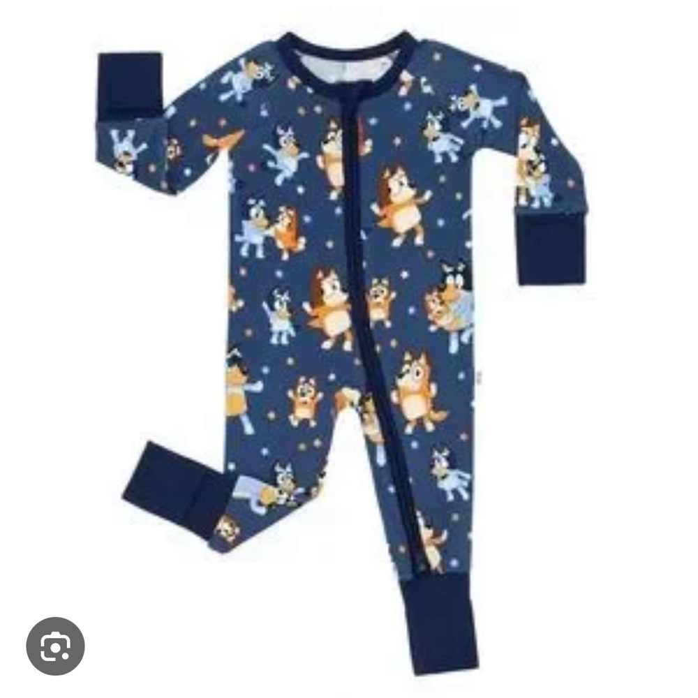 💥RARE💥 Little Sleepies Bluey Dance Mode - Zippy (6-12 Months)